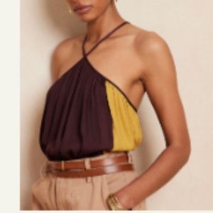 Banana republic silky lightweight top New with tags adjustable straps NWT XS